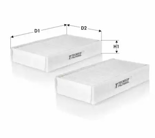 TECNECO FILTERS ck105362 -  Фильтр воздуха в салоне